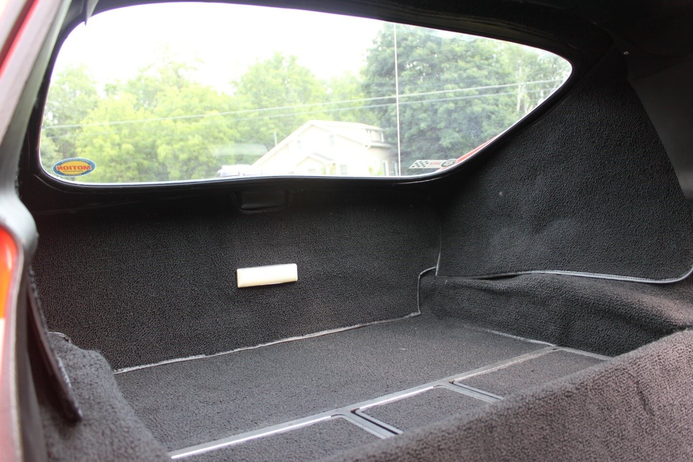 Back interior fully restored