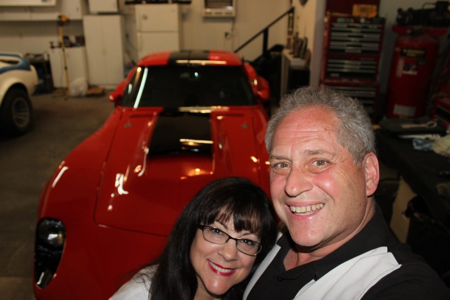 Joe and MaryLynn, happy with Beauty