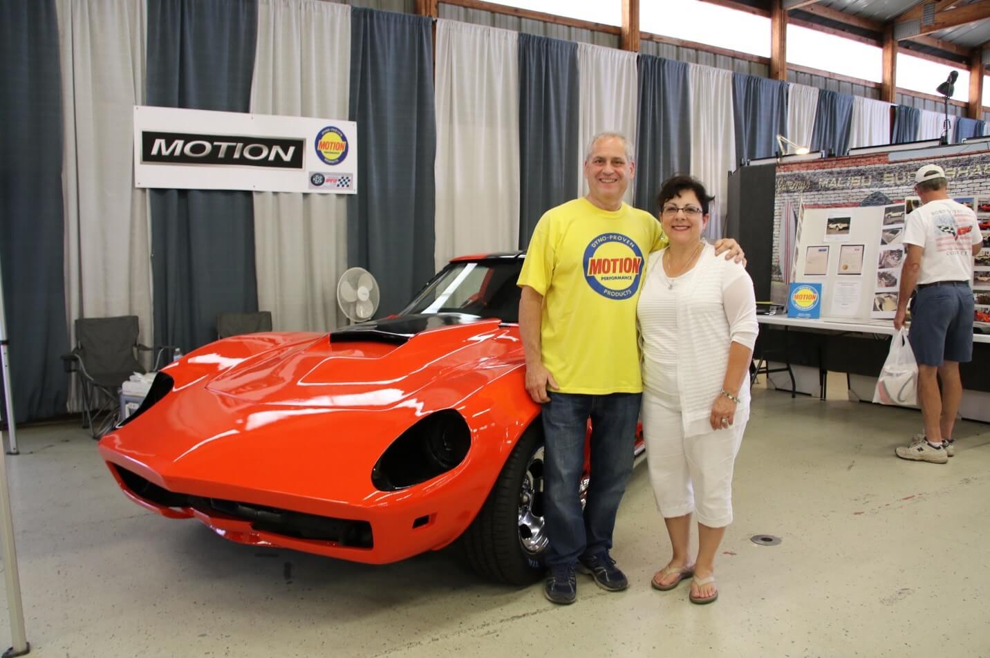 Joe and MaryLynn Tandle with Beauty at Carlisle 2017